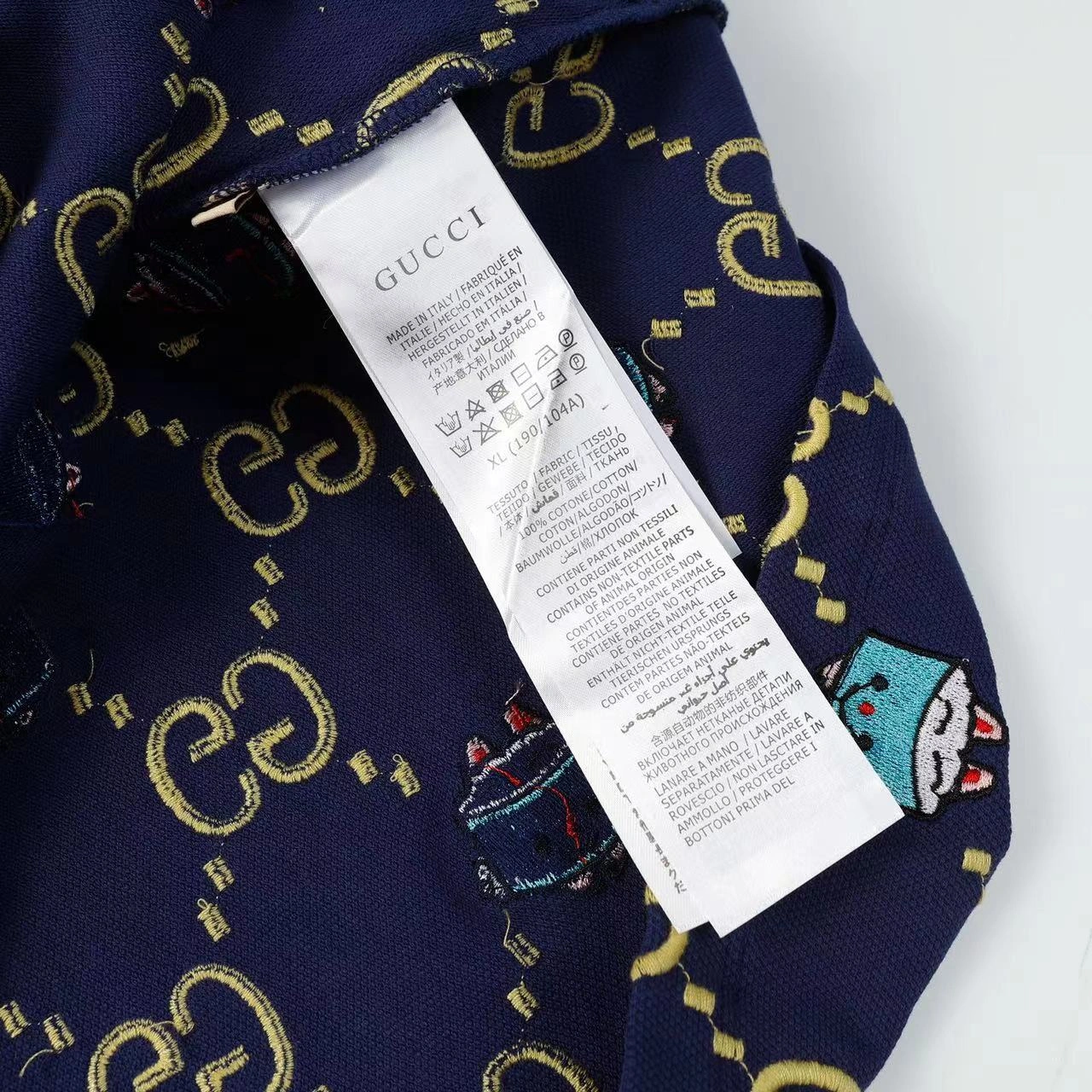 wg.luxury- 6u33i embroidery POLO item:E-F409H0423